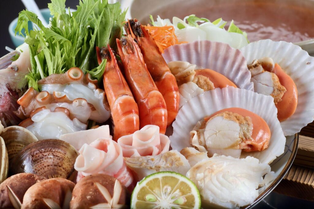 魚介類,海鮮鍋