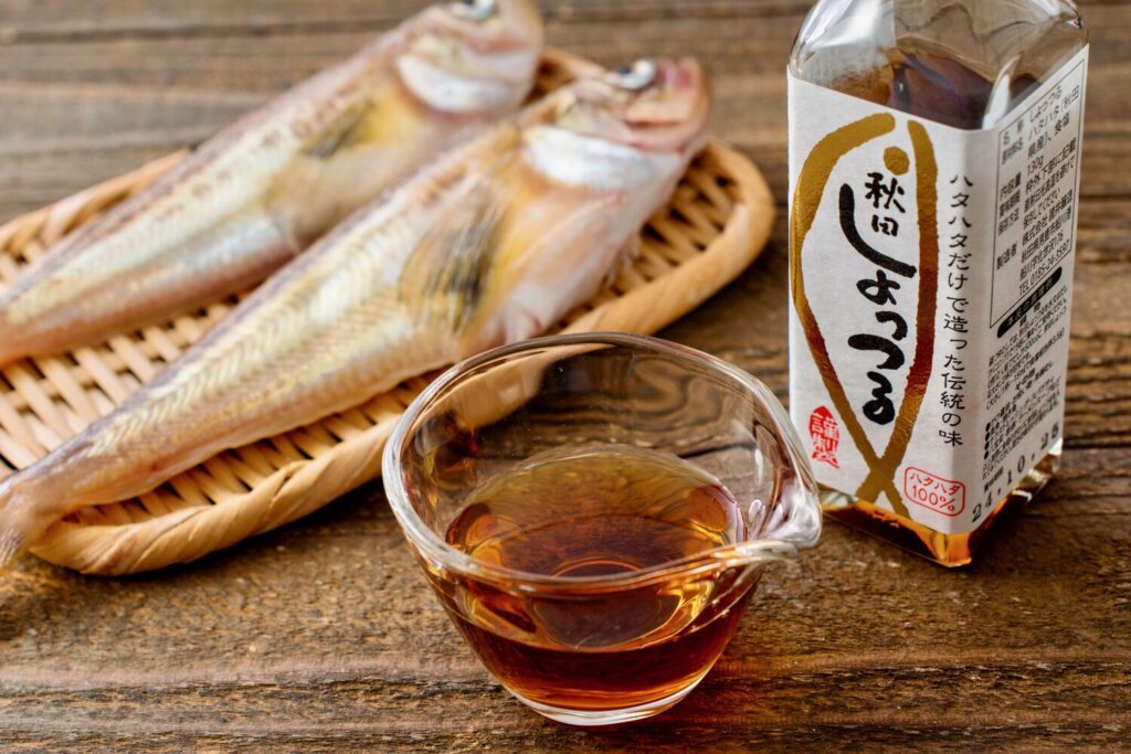 秋田県のしょっつる,伝統的なハタハタの魚醤