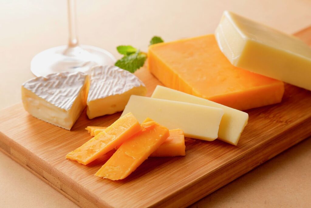 チーズの盛り合わせ